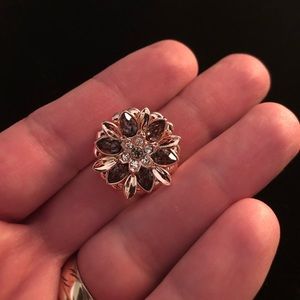 Rose gold Snap button for 18mm Snap jewelry accessories.